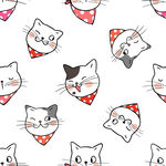 矢量可爱猫猫图片