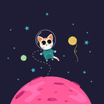 矢量可爱猫猫图片