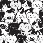 矢量可爱猫猫图片