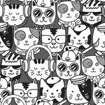 矢量可爱猫猫图片
