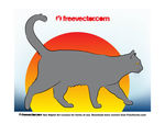 矢量可爱猫猫图片