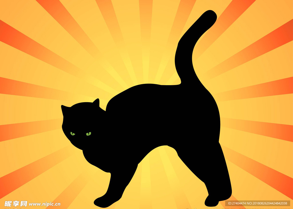 矢量可爱猫猫图片