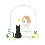矢量可爱猫猫图片