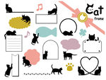 矢量可爱猫猫图片