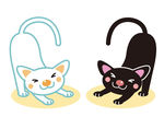 矢量可爱猫猫图片