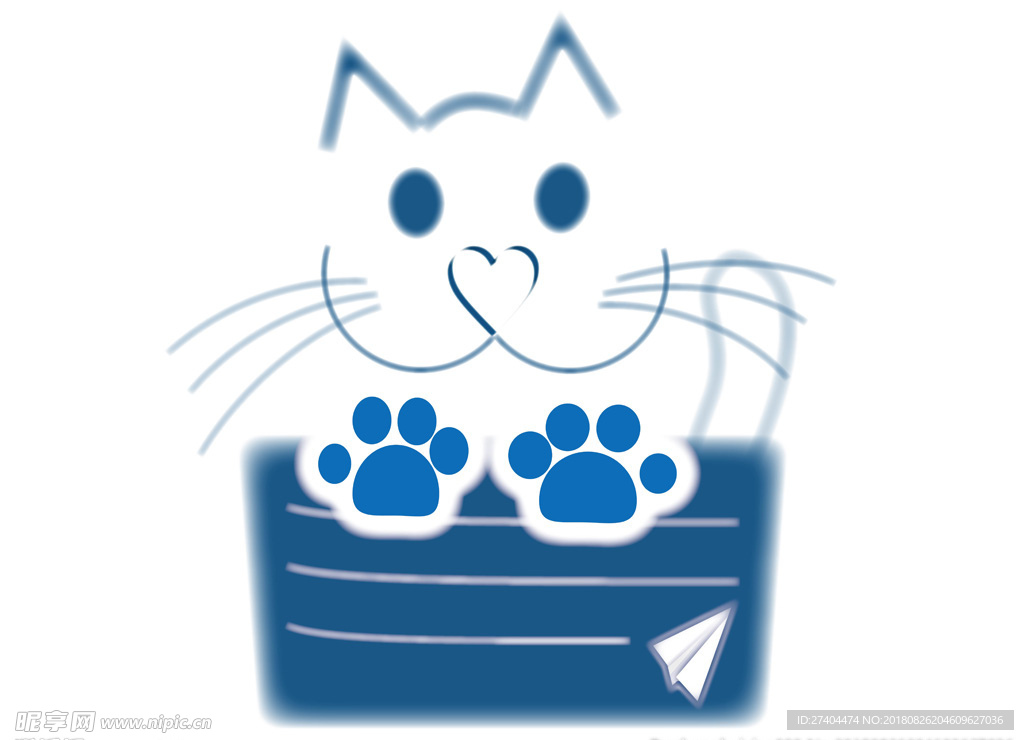 矢量可爱猫猫图片