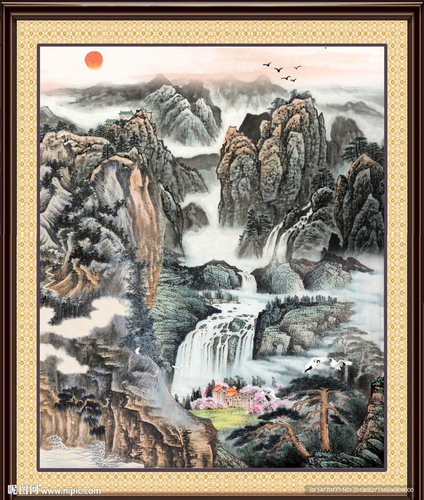 山水国画