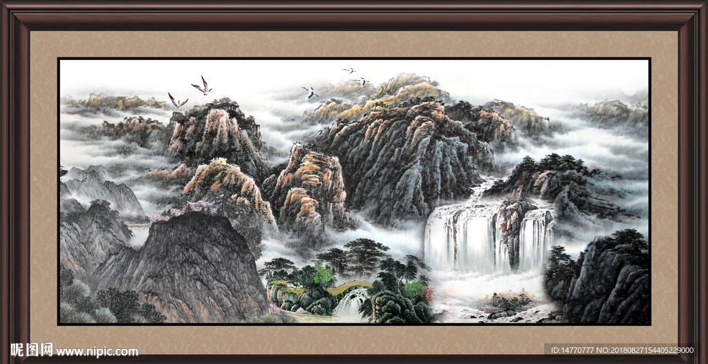 国画山水