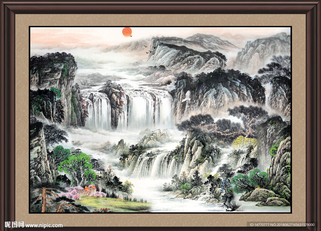 国画山水