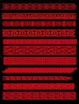 镂空古典花纹