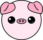 小猪卡通图案