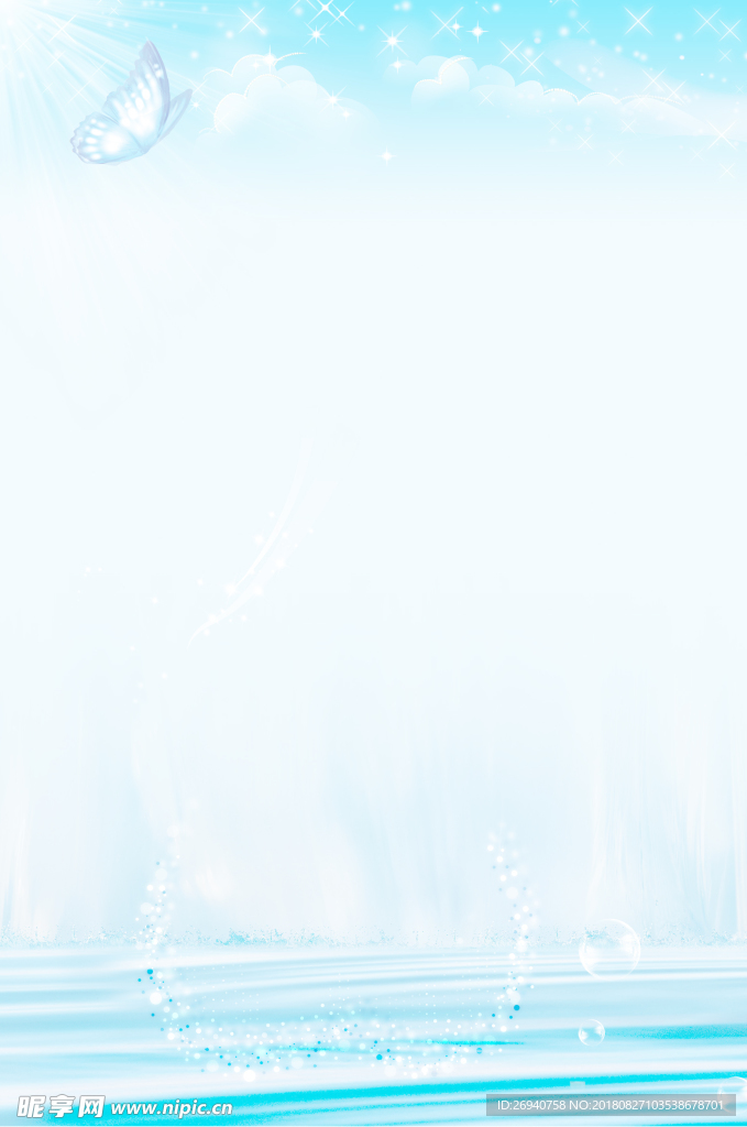 浅蓝色背景图