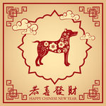矢量可爱宠物狗狗