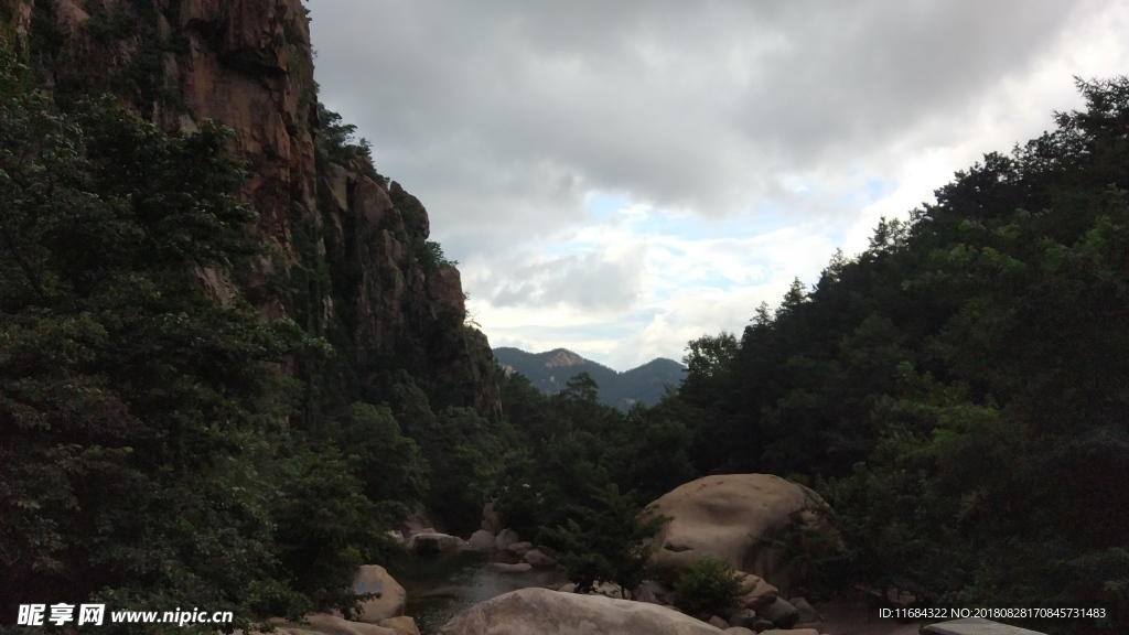 青岛 崂山风景区 北九水 风景