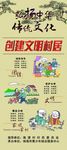 传统文化 创建文明村居
