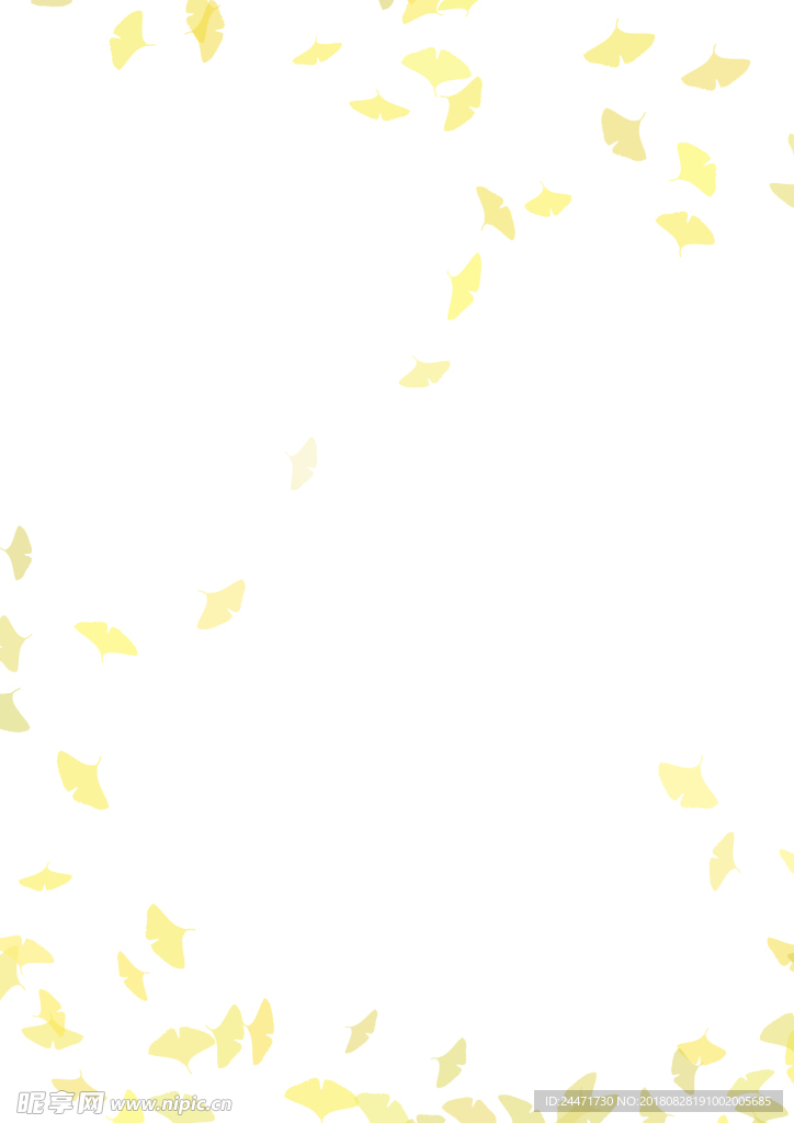 银杏背景图底图