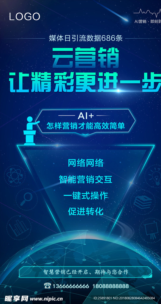 科技感海报