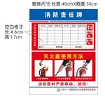 消防责任牌