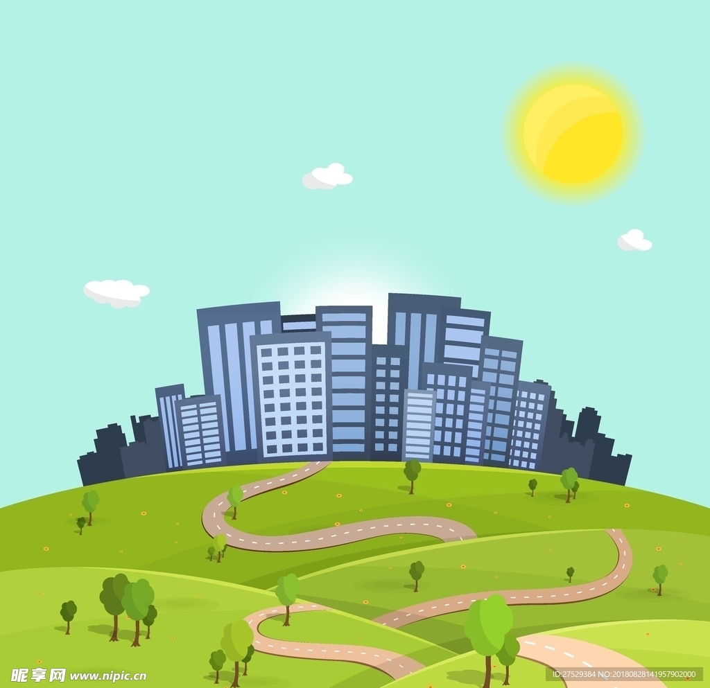 通往城市