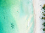 鸟瞰海滩