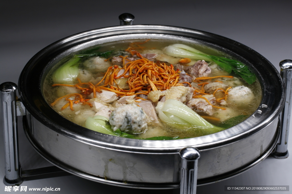 珍珠丸子煨土鸡