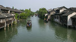 乌镇 碧水蓝天 江南水乡