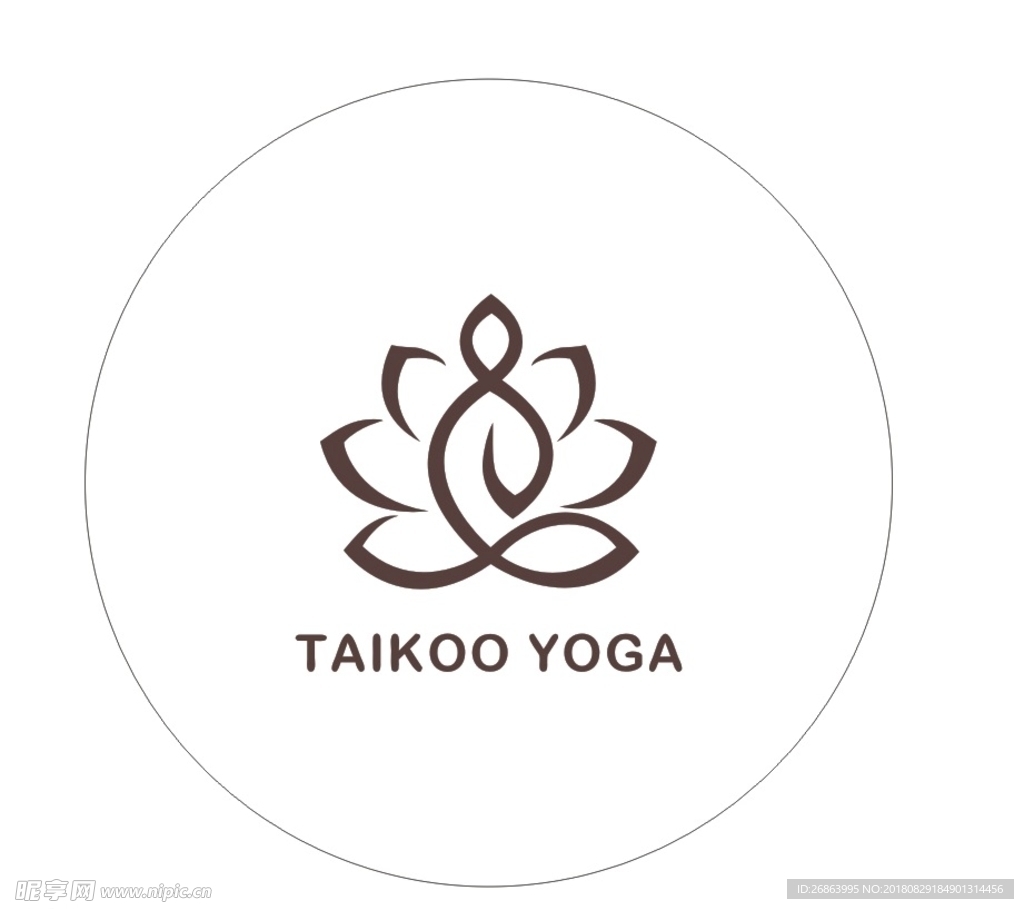 TAIKOOYOGA标志