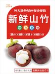 山竹海报
