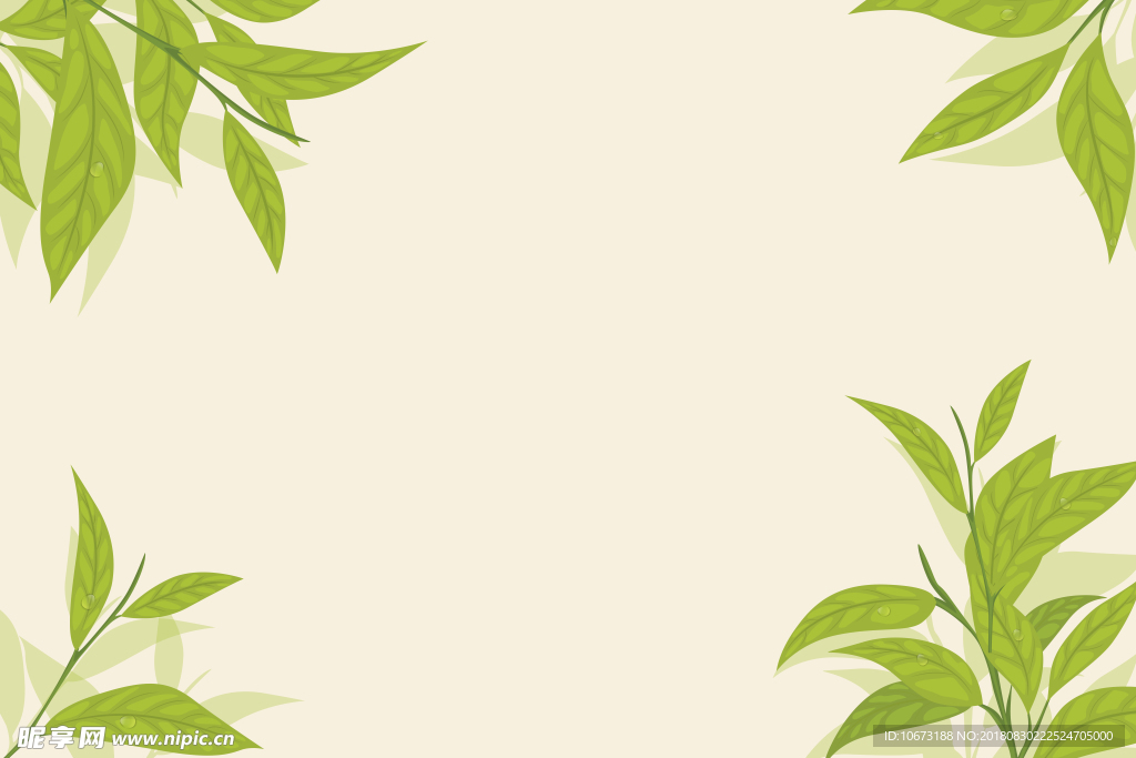茶叶背景图
