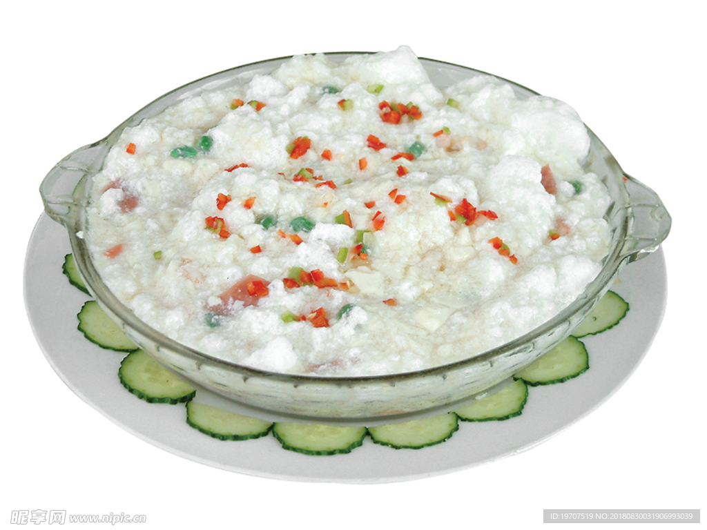 雪花豆腐