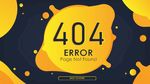矢量网站系统404报错界面设计
