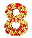 8美术字 3D字 立体字 气泡