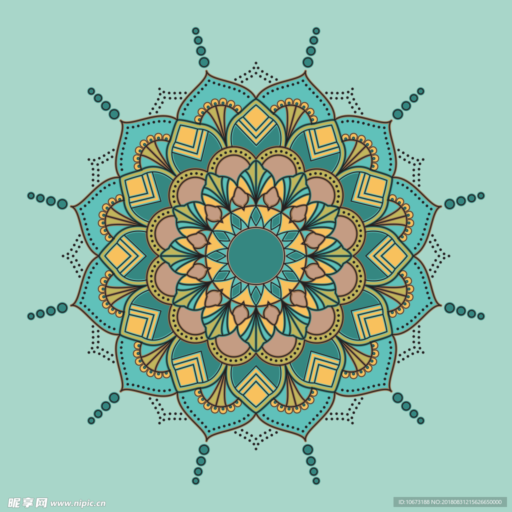 古典花纹