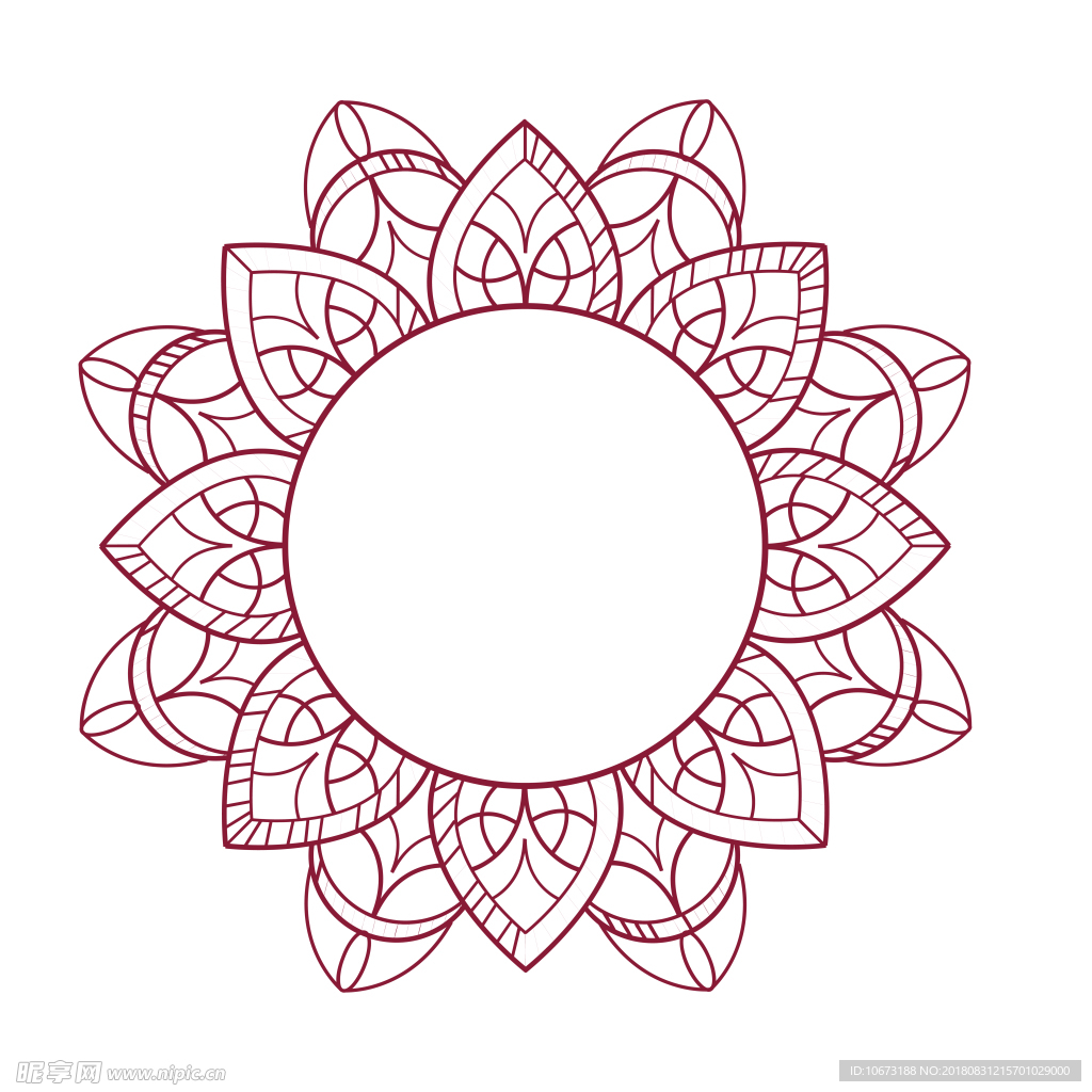 古典花纹