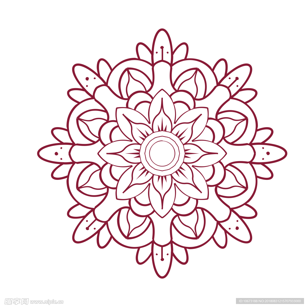 古典花纹