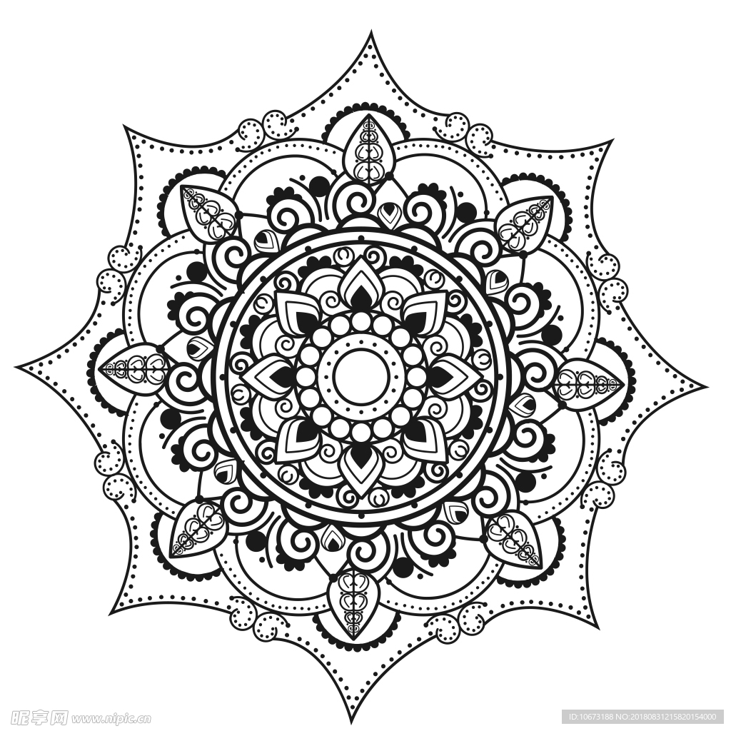 古典花纹