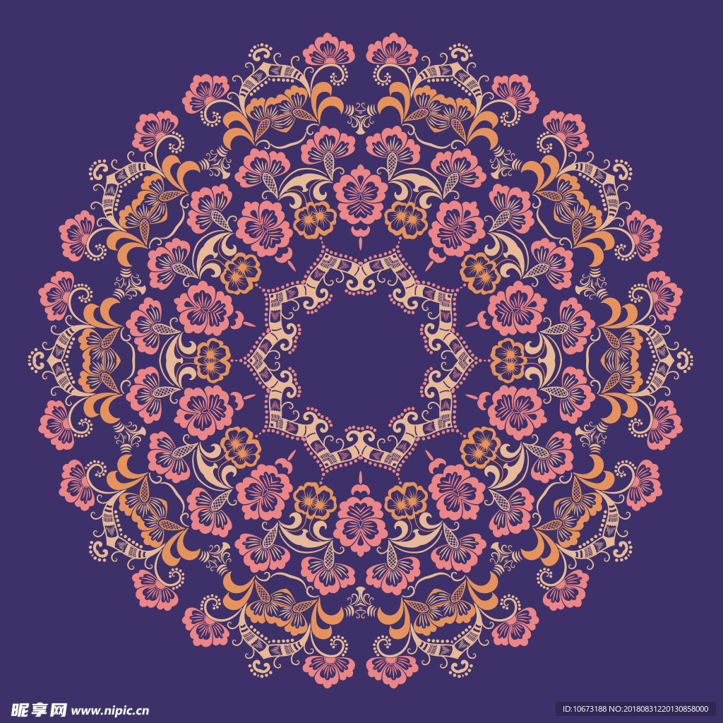 古典花纹