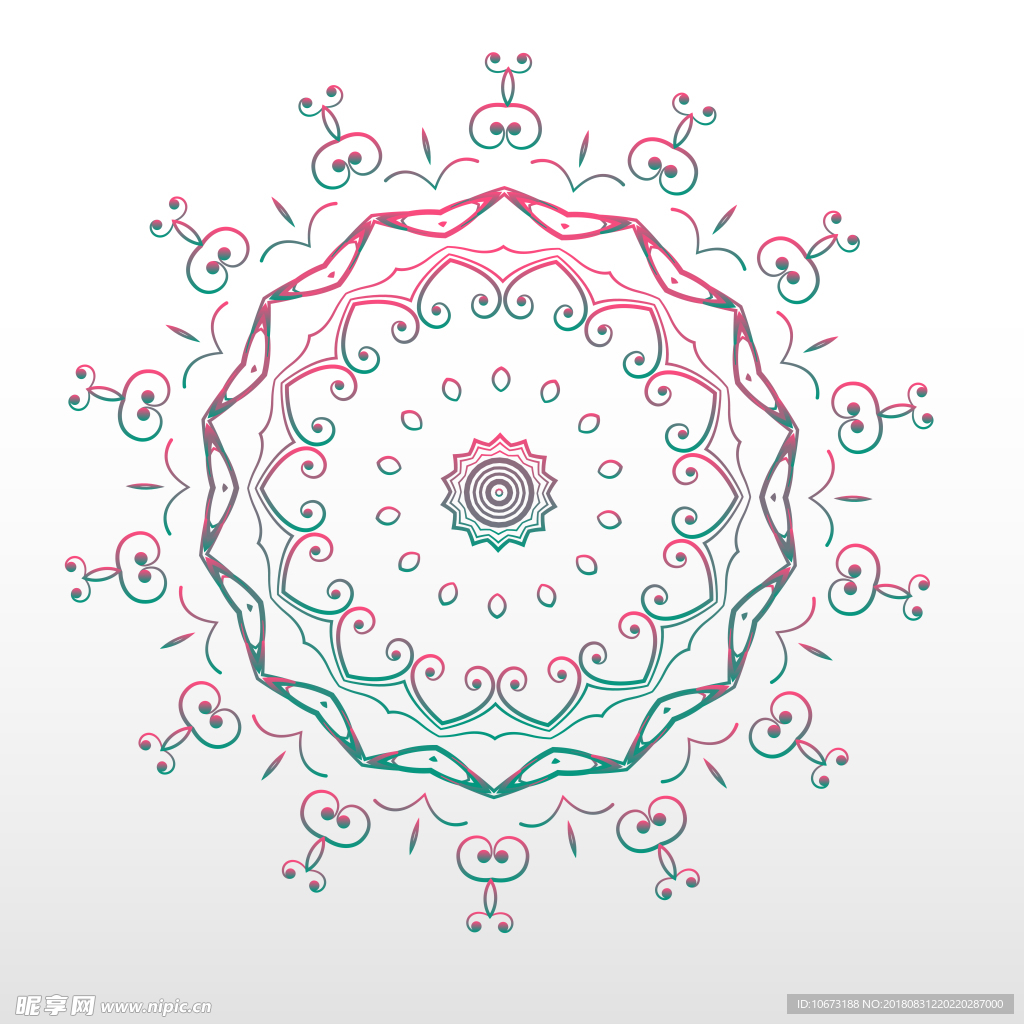 古典花纹