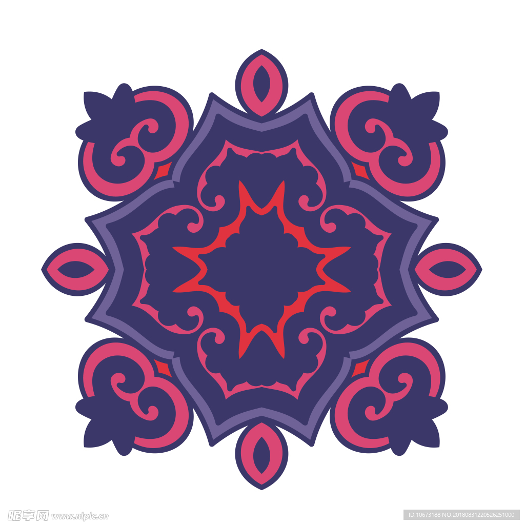 古典花纹