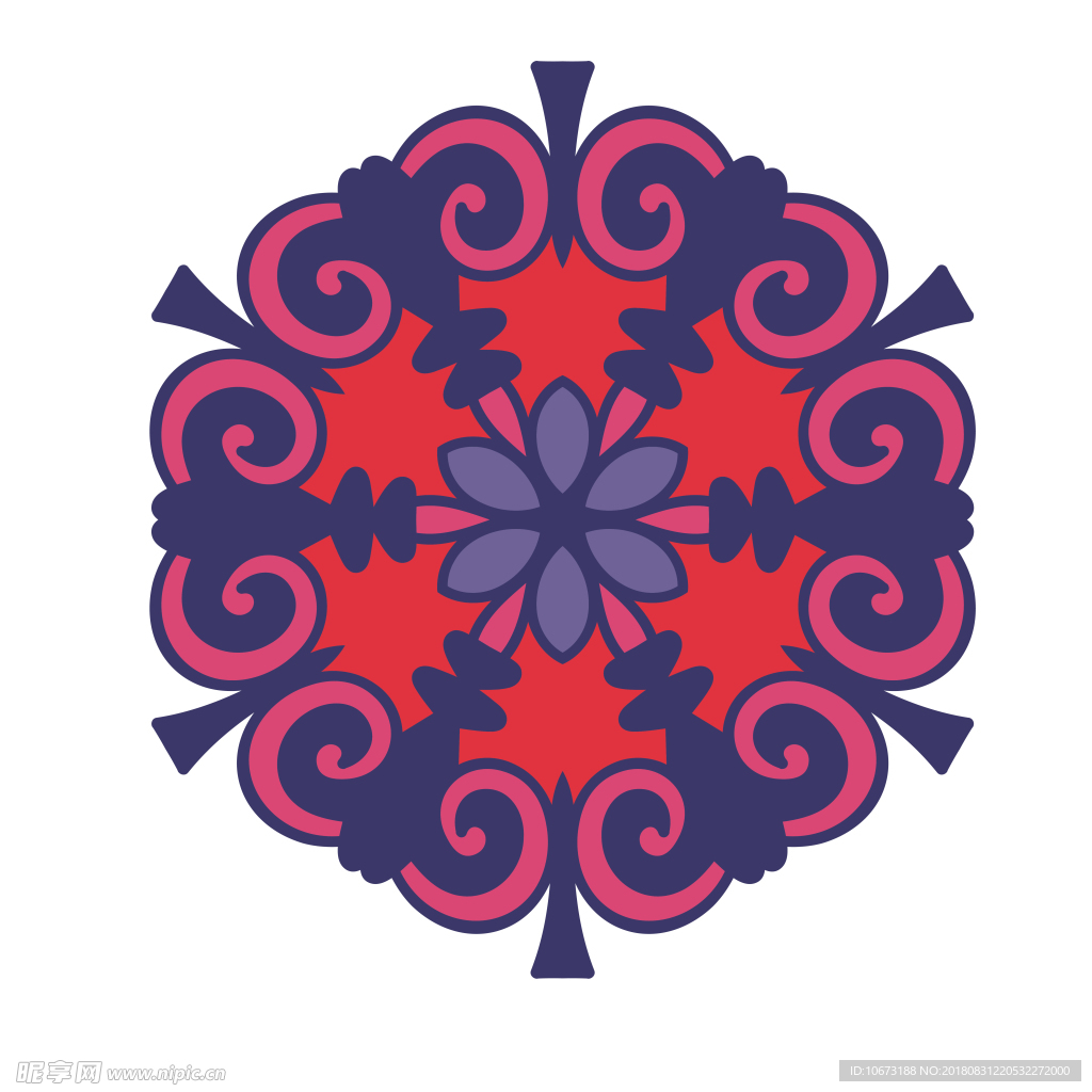 古典花纹