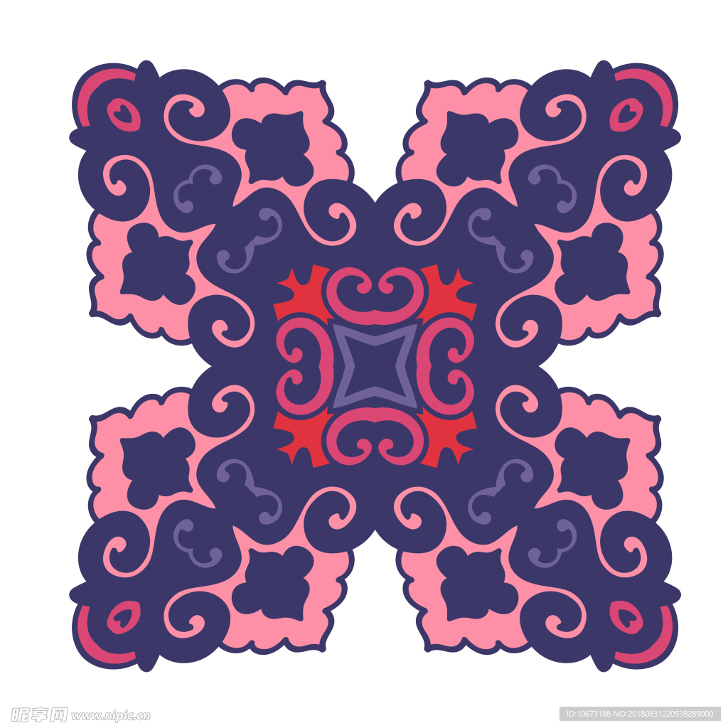 古典花纹