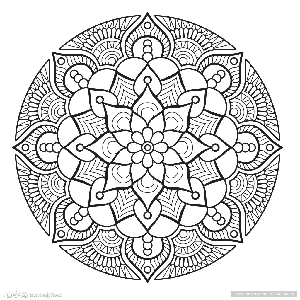 古典花纹