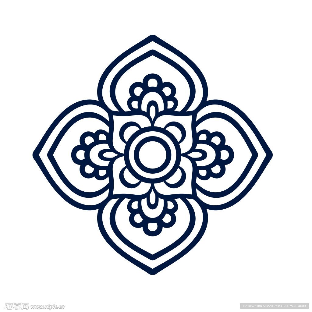 古典花纹