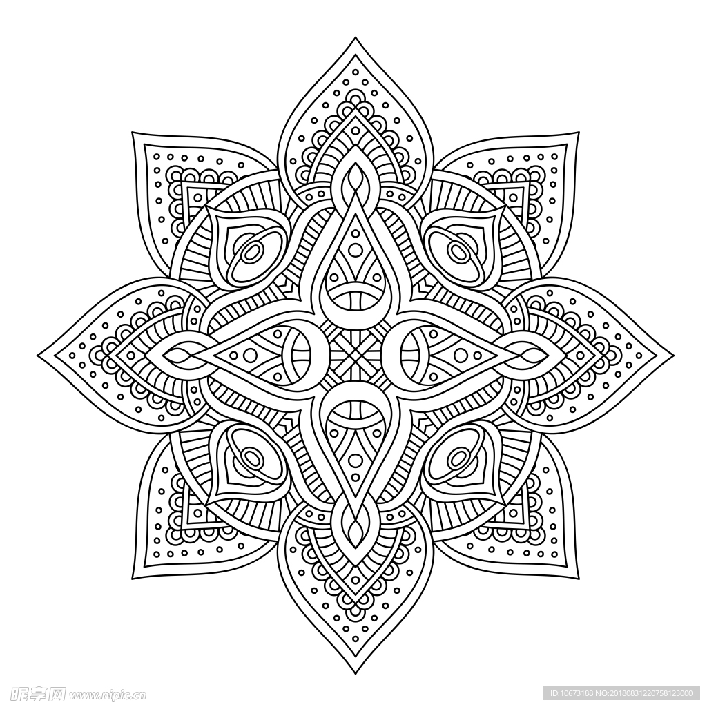 古典花纹