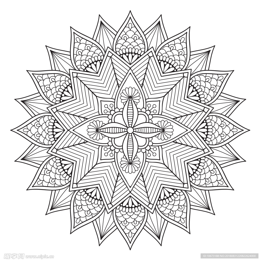 古典花纹