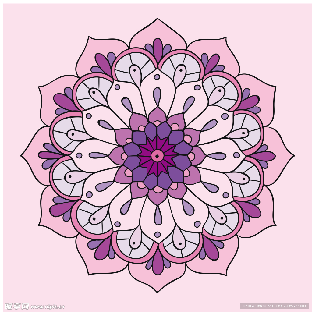 古典花纹
