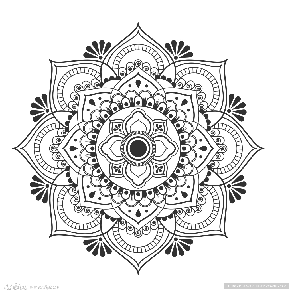 古典花纹