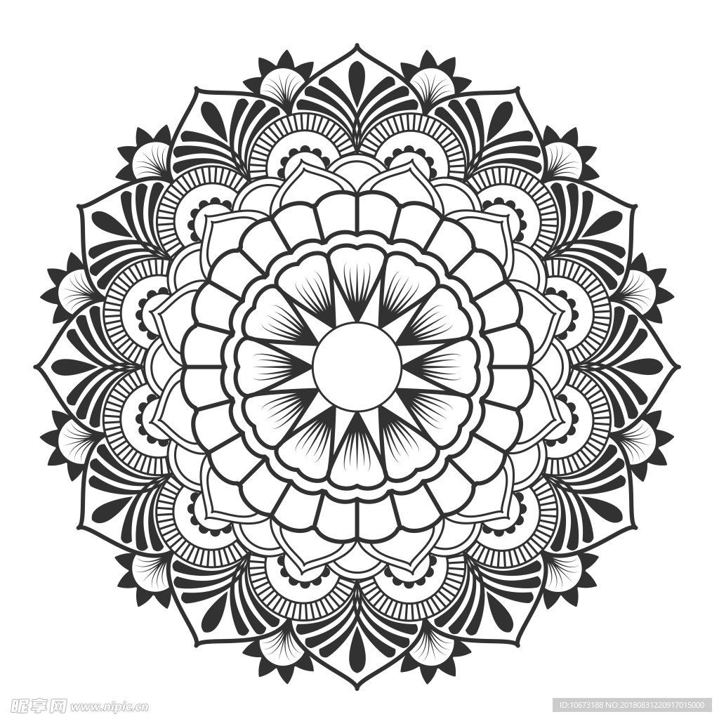 古典花纹
