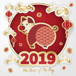 2019猪年海报