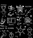 黑板画 板书 化学 公式